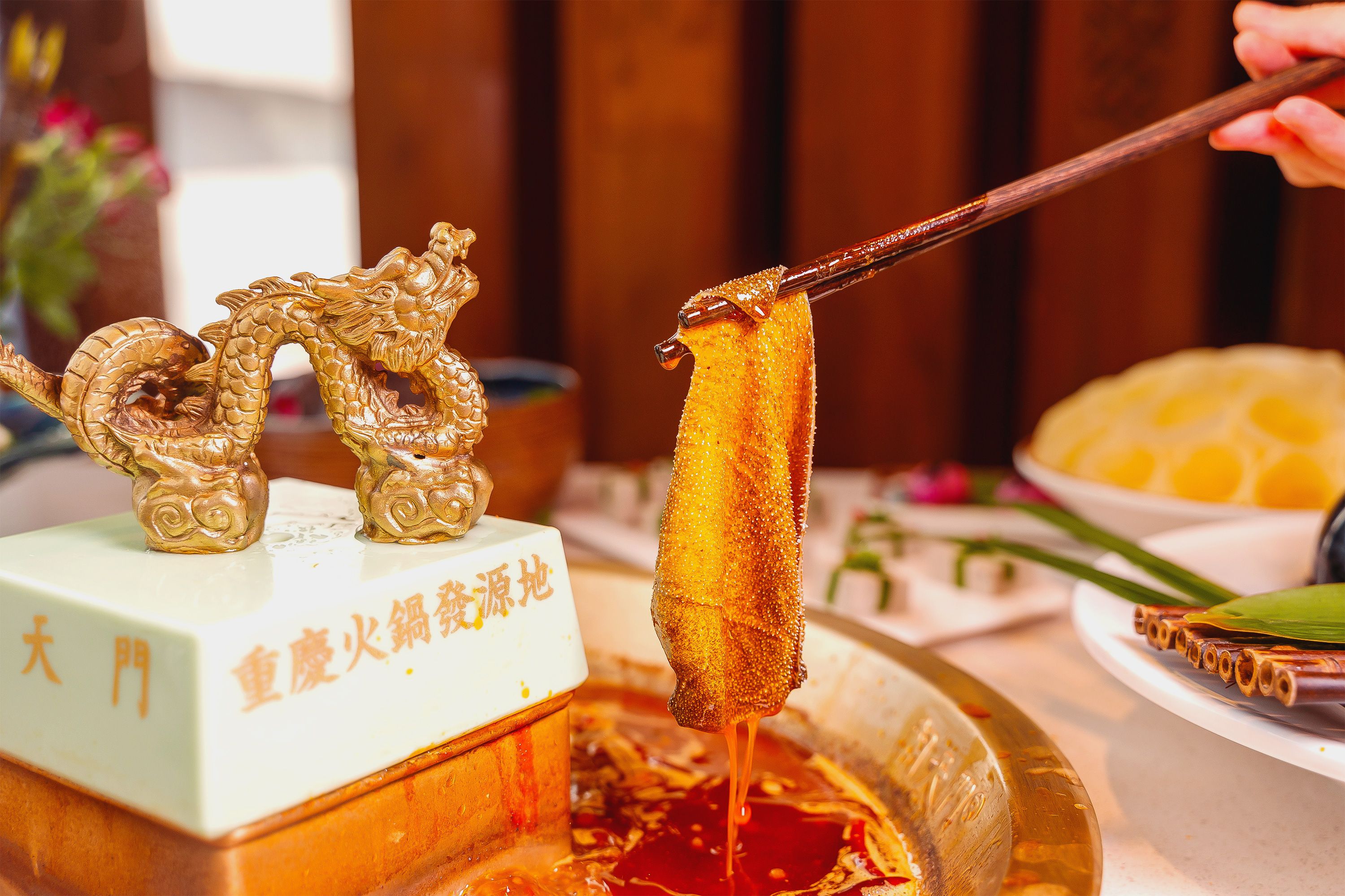 重慶火鍋加盟店，為什么毛肚如此受歡迎？